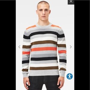 Men’s G-Star Raw Multi Stripe Sweater